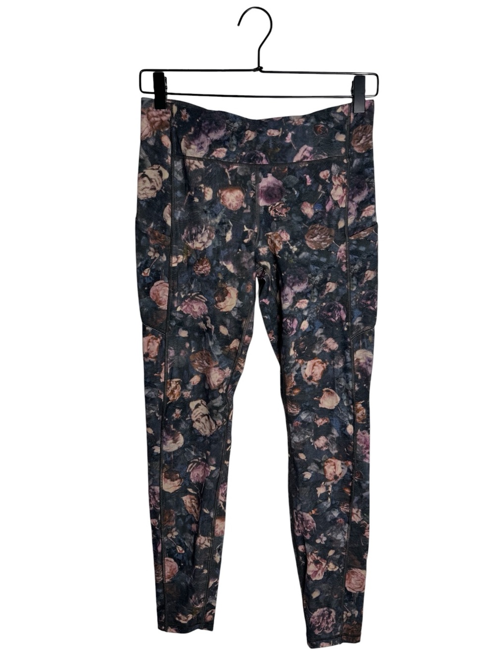 Lululemon Speed Up Tight 28" Frosted Rose Multi Floral Pockets Leggings Size 8